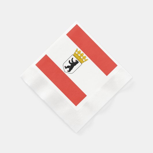 Vlag van Berlijn Napkins Servet (Hoek)