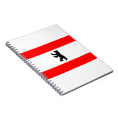 Vlag van Berlijn Notitieboek (Rechterzijde)