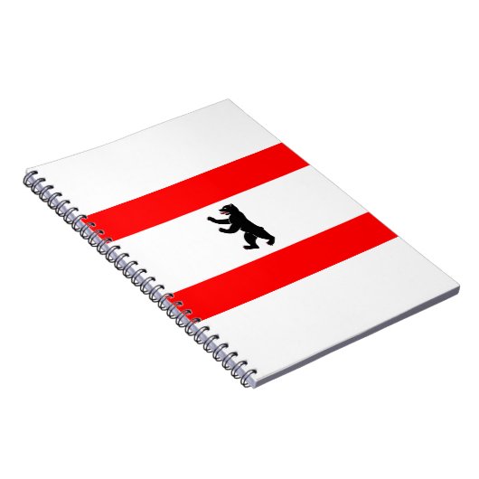 Vlag van Berlijn Notitieboek (Rechterzijde)