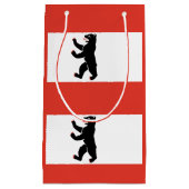 Vlag van Berlijn Small Gift Bag Klein Cadeauzakje (Voorkant)