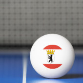 Vlag van Berlin Ping-Pong Ball (Net)