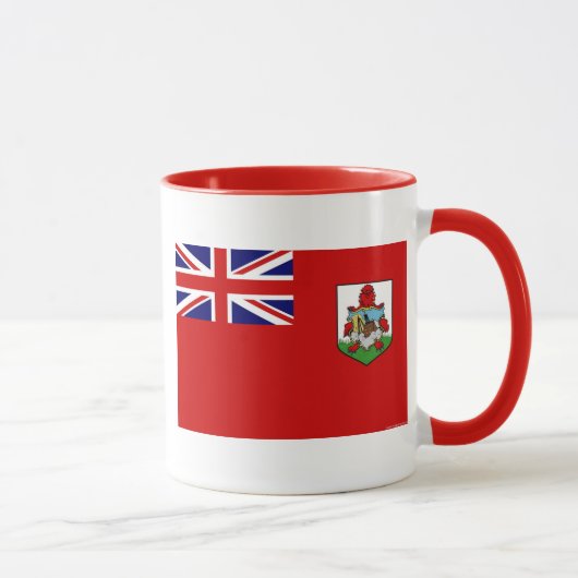 Vlag van Bermuda Apparel Mok (Rechts)