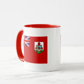 Vlag van Bermuda Apparel Mok (Voorkant links)