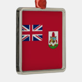 Vlag van Bermuda (Bermudiaans) (Caribische eilande Metalen Ornament (Rechts)