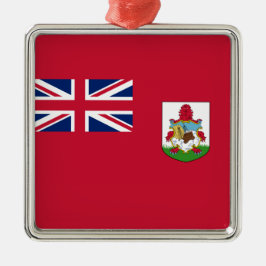 Vlag van Bermuda (Bermudiaans) (Caribische eilande Metalen Ornament