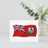 Vlag van Bermuda Briefkaart (Staand voorkant)