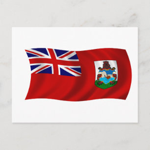 Vlag van Bermuda Briefkaart