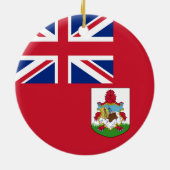 Vlag van Bermuda Keramisch Ornament (Achterkant)