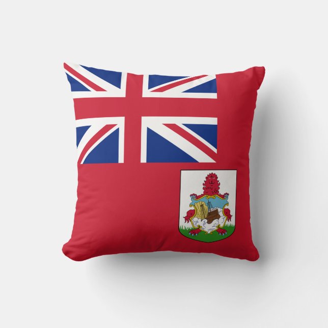 Vlag van Bermuda Kussen (Voorkant)