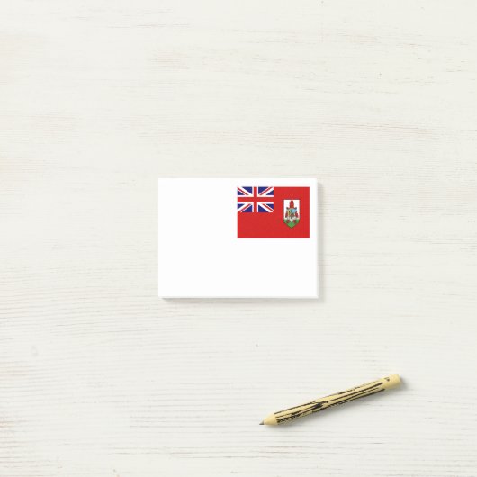 Vlag van Bermuda Post-it® Notes (Op bureau)