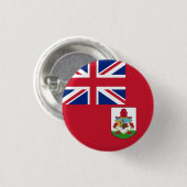 Vlag van Bermuda Ronde Button 3,2 Cm (Voorkant /achterkant)