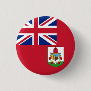 Vlag van Bermuda Ronde Button 3,2 Cm