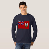 Vlag van Bermuda T-shirt (Voorkant volledig)