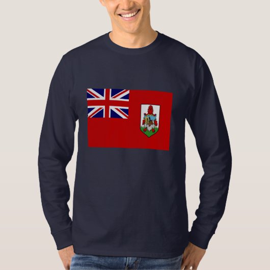 Vlag van Bermuda T-shirt (Voorkant)