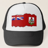 Vlag van Bermuda Trucker Pet (Voorkant)