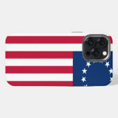 vlag van Betsy Ross iPhone Hoesje (Achterkant horizontaal)