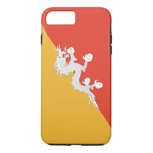 Vlag van Bhutan Case-Mate iPhone Case (Achterkant)