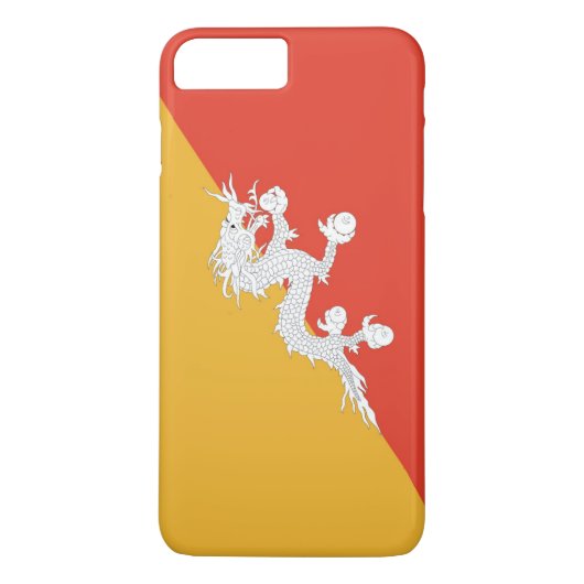 Vlag van Bhutan Case-Mate iPhone Case (Achterkant)