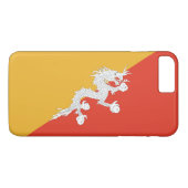 Vlag van Bhutan Case-Mate iPhone Case (Achterkant (Horizontaal))