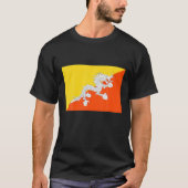 Vlag van Bhutan T-shirt (Voorkant)