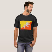 Vlag van Bhutan T-shirt (Voorkant volledig)