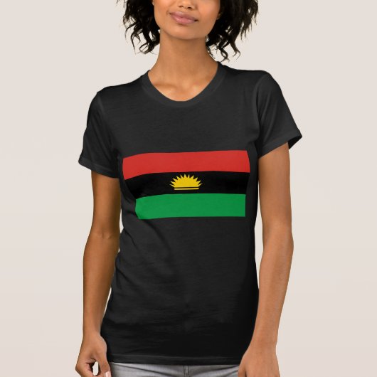 Vlag van Biafra (Balkafra) T-shirt (Voorkant)