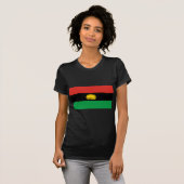 Vlag van Biafra (Balkafra) T-shirt (Voorkant volledig)