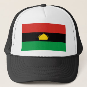 Vlag van Biafra (Balkafra) Trucker Pet