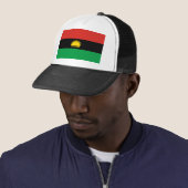 Vlag van Biafra (Balkafra) Trucker Pet (In situ)