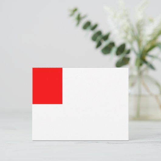 Vlag van Bilbao Briefkaart (Staand voorkant)