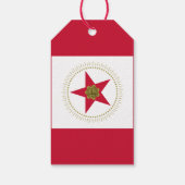 Vlag van Birmingham, Alabama Gift Labels Cadeaulabel (Achterkant)