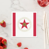 Vlag van Birmingham, Alabama Napkins Servet (Insitu)