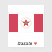 Vlag van Birmingham, Alabama Sticker (Vel)