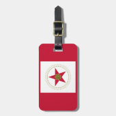 Vlag van Birmingham, Bagagelabel Alabama (Voorkant verticaal)