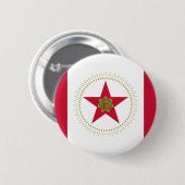 Vlag van Birmingham, Button Alabama Pinback (Voorkant /achterkant)