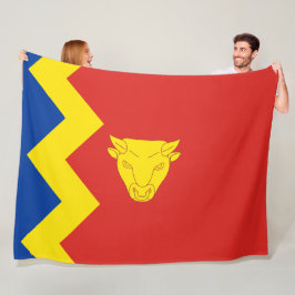 Vlag van Birmingham Fleece Deken