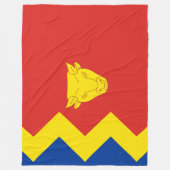 Vlag van Birmingham Fleece Deken (Voorkant)