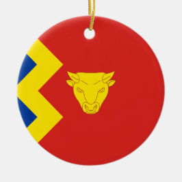 Vlag van Birmingham Keramisch Ornament