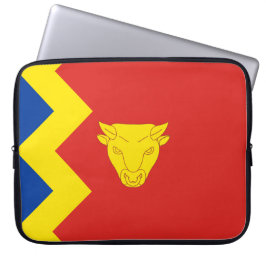 Vlag van Birmingham Laptop Sleeve