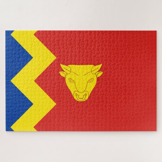 Vlag van Birmingham Legpuzzel (Horizontaal)