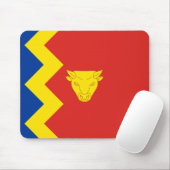 Vlag van Birmingham Muismat (Met muis)