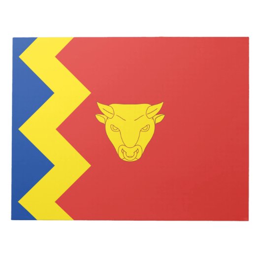 Vlag van Birmingham Notitieblok (Voorkant)