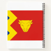 Vlag van Birmingham Notitieboek (Achterkant)