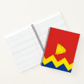 Vlag van Birmingham Notitieboek (Binnen)