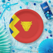 Vlag van Birmingham Papieren Bordje (Feest)