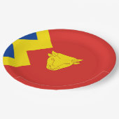 Vlag van Birmingham Papieren Bordje (Gekanteld)