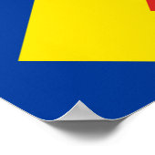 Vlag van Birmingham Poster (Hoek)