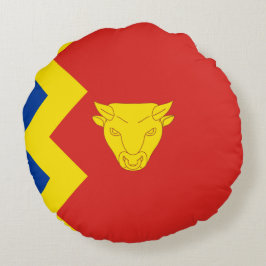 Vlag van Birmingham Rond Kussen