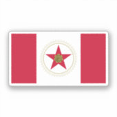 Vlag van Birmingham, Sticker van Alabama Oval (Voorkant)