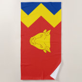 Vlag van Birmingham Strandlaken (Voorkant)